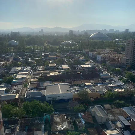 Centrico Departamento A Pasos De Movistar Arena Y Fantasilandia Apartamento